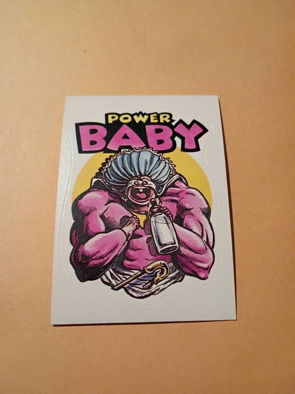 1983 General Mills Zero Heroes Trading Card Sticker Card Vintage #6